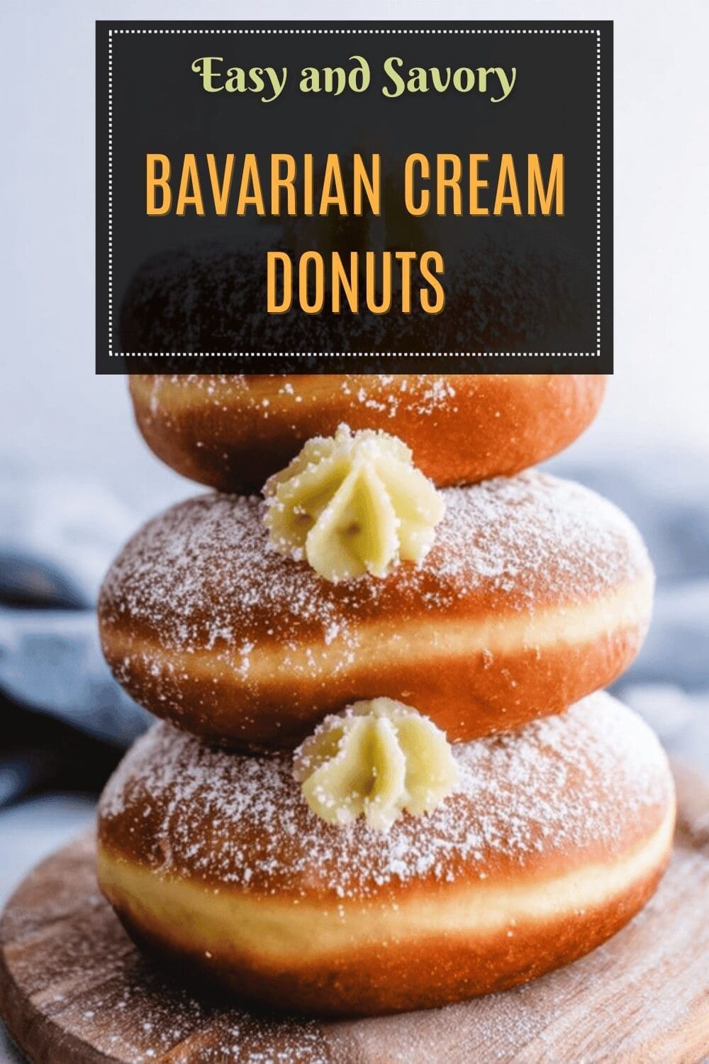 Bavarian Cream Donuts Recipe With Smooth And Creamy Filling 7 Bavarian Cream Donuts