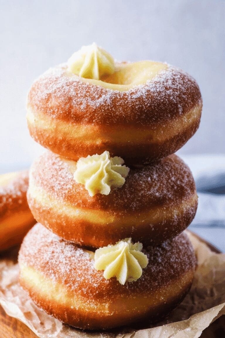 Bavarian Cream Donuts Recipe With Smooth And Creamy Filling 8 Bavarian Cream Donuts 60.Png