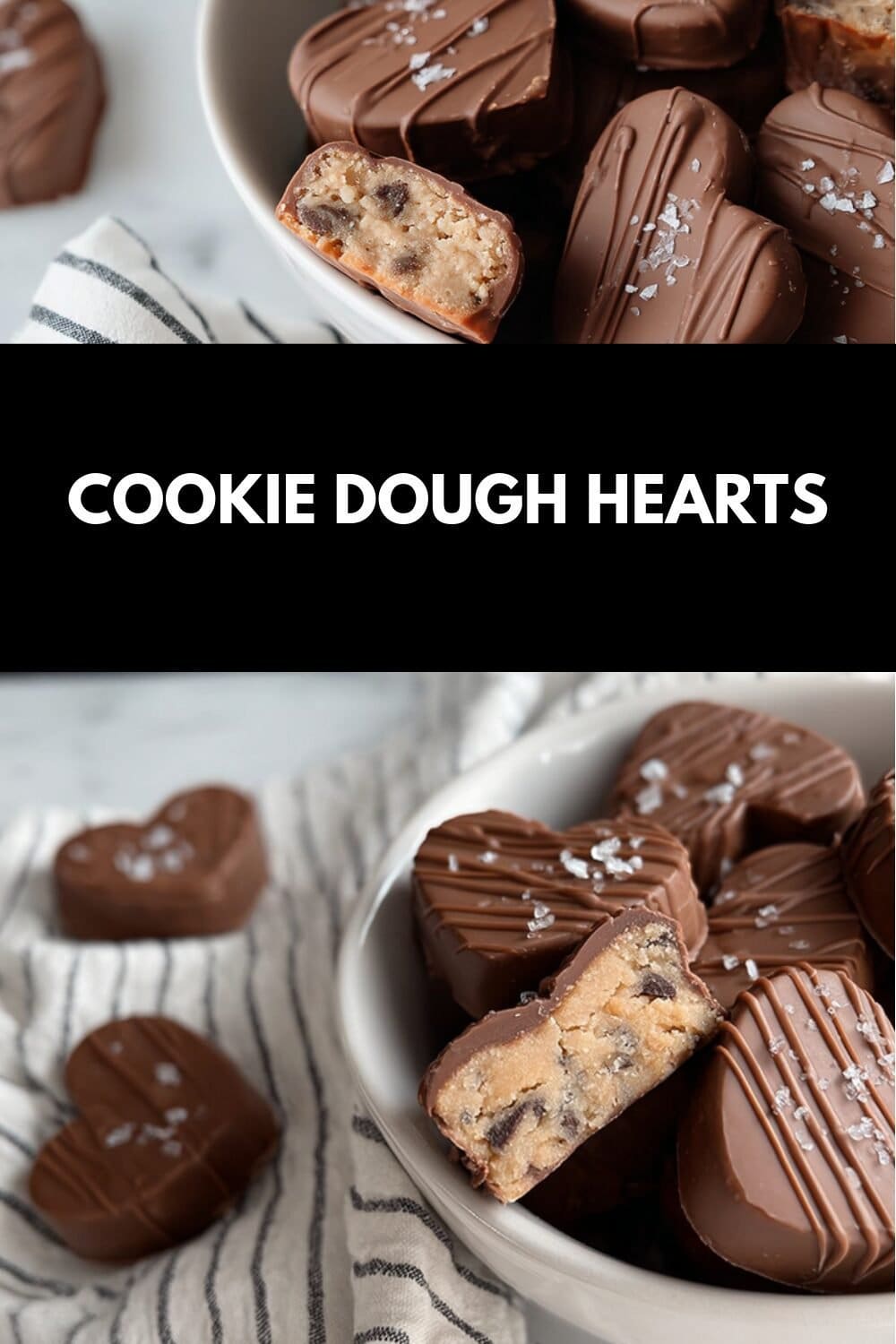 Cookie Dough Hearts