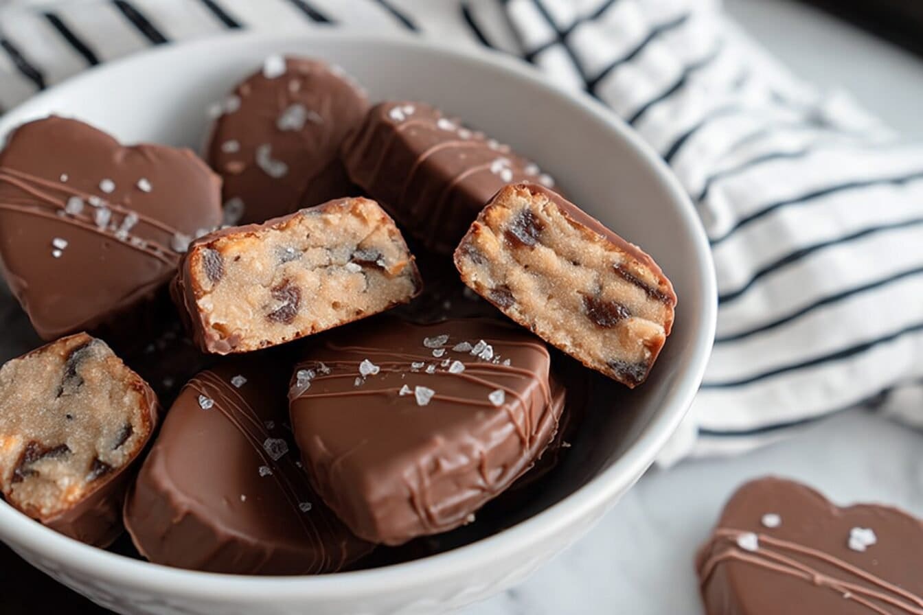 Cookie Dough Hearts