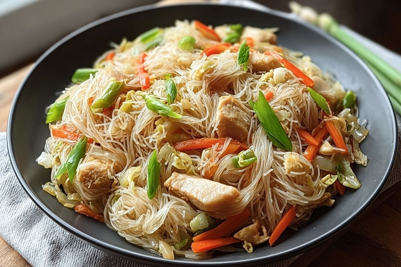Pancit Bihon Guisado Recipe: Quick Filipino Noodle Dish 6 Pancit Bihon