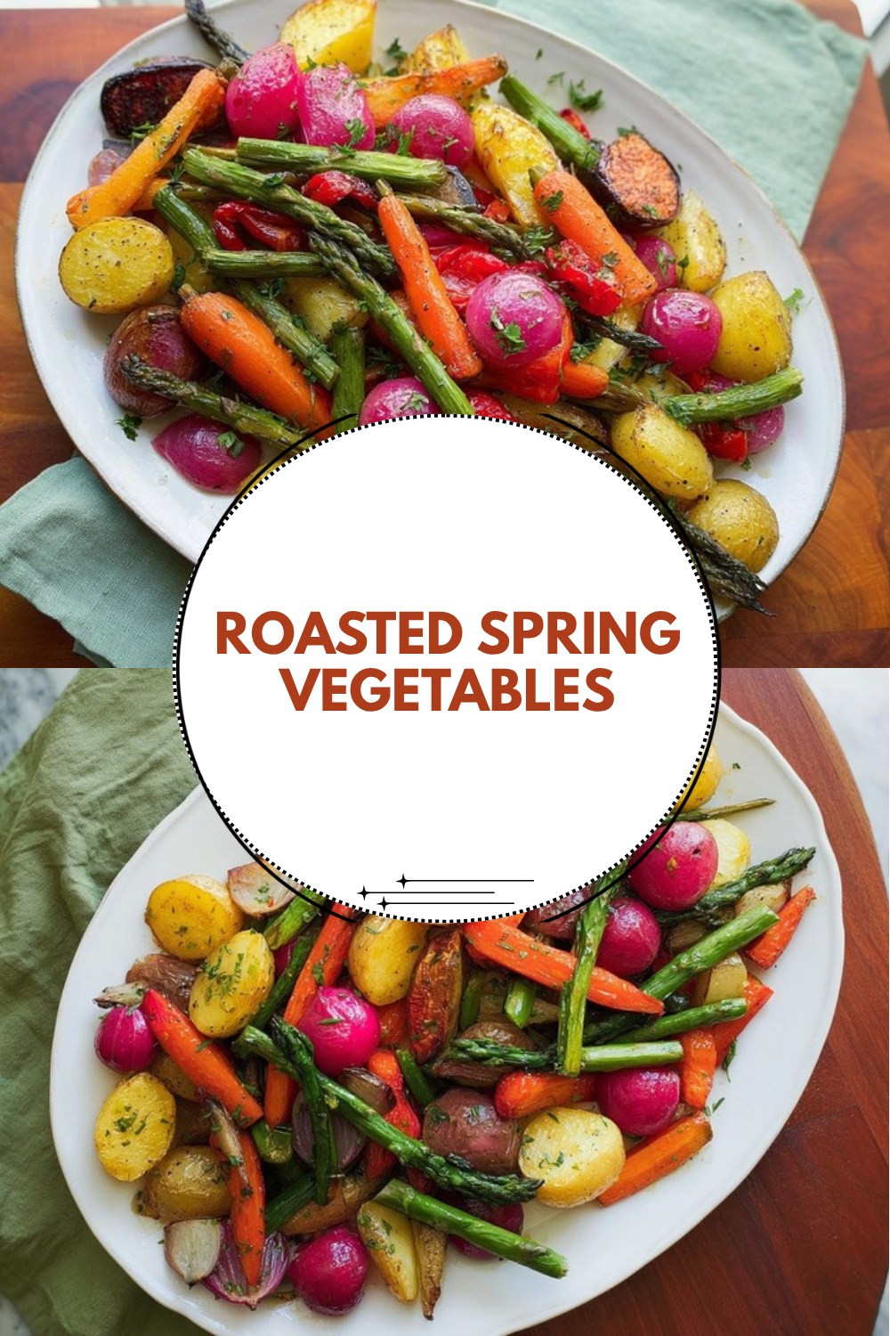 Roasted Spring Vegetables